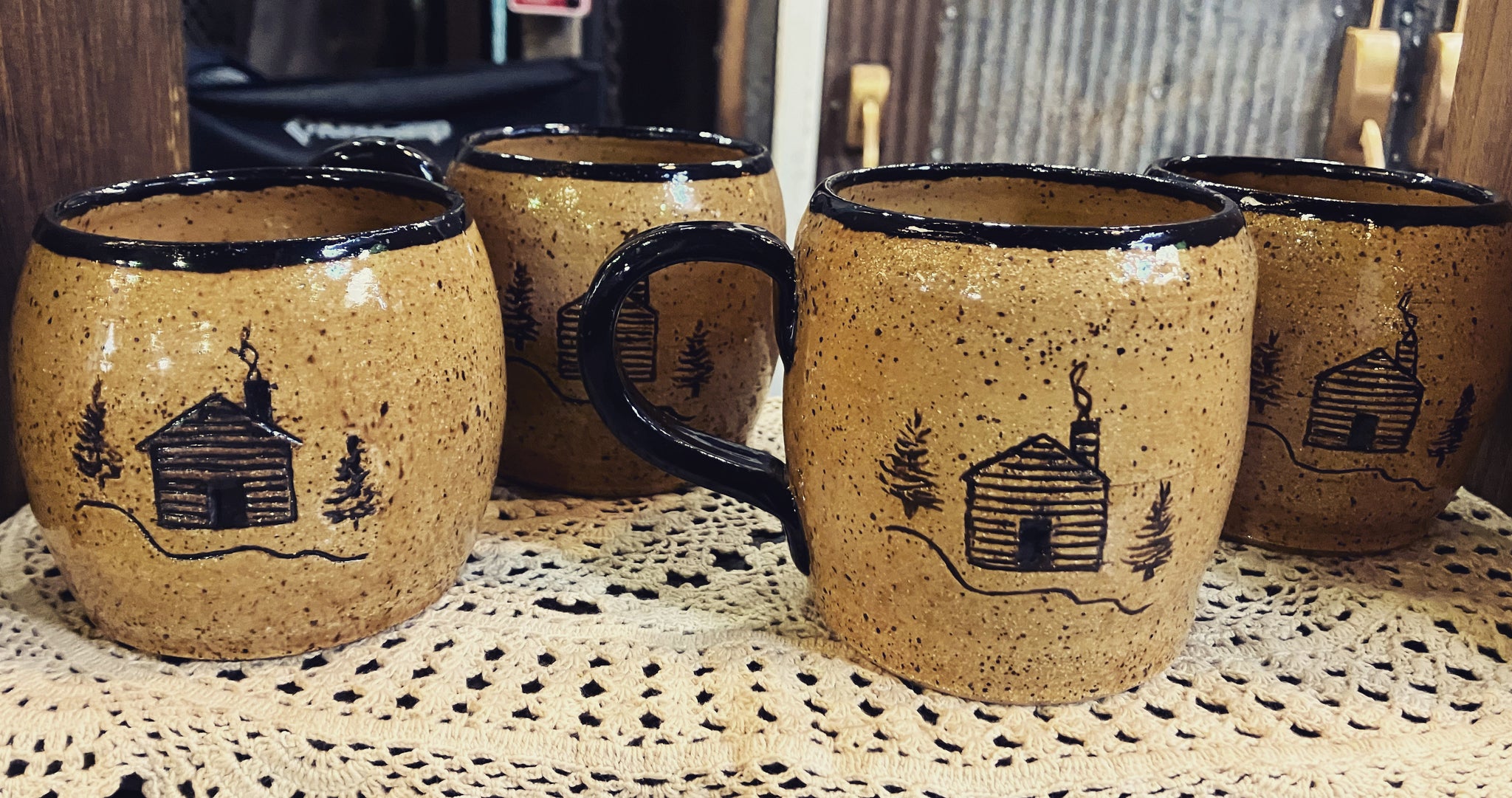 Pottery Logo Mug without handle