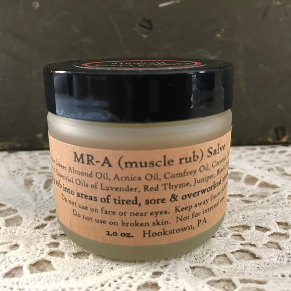 MR-A (Muscle Rub) Salve